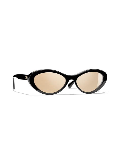 Chanel Womens Cat Eye Sunglasses .